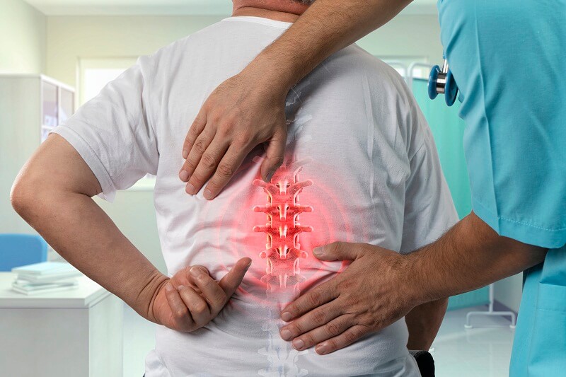 back pain examination