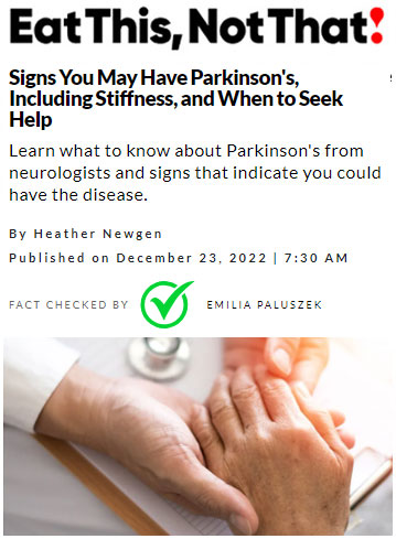 Image of Signs You May Have Parkinson's, Including Stiffness, and When to Seek Help