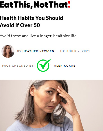 Health Habits You Should Avoid if Over 50 image