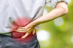 back pain example
